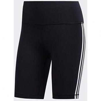 adidas BT HR 3s Biker Mallas, Mujer, Black/White, L
