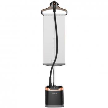 Rowenta IS8460D1 - Cepillo de vapor 1800 W, depósito 1,3 L, elimina arrugas, olores y desinfecta, listo en 45 seg, accesorio prendas delicadas y gruesas, tabla vertical cabezal XL con 5 accesorios