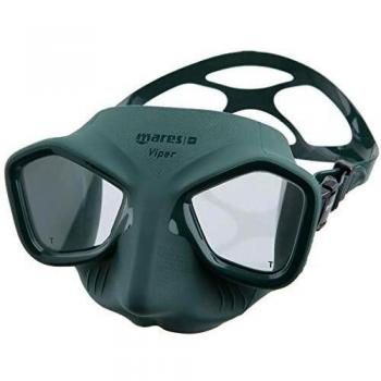 Mares Viper - Gafas de Buceo Unisex, Color Verde/Negro, Talla Adulto
