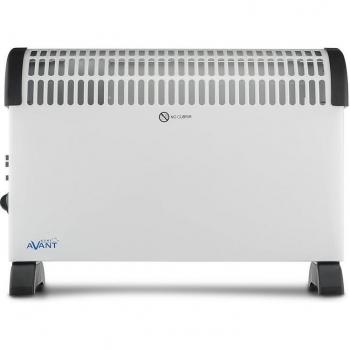 Avant AV7580 Convector con Calefactor de Aire 2000W con 3 Niveles de Potencia (750W/1250W/2000W), Termostato Regulable, Asas para Transport