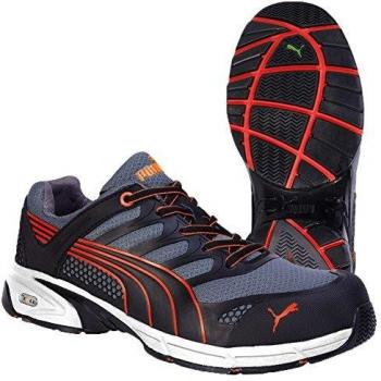 Puma - Calzado de protección para hombre negro negro 45, color negro, talla 45