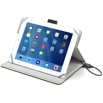 NGS Powercave 10 Universal Tablet Case with Integrated Powerbank and Folio Design
