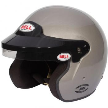 Bell MAG Titanium Helmet - Size L (60-61cm) with Hans Posts, FIA 8859 Certified