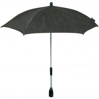 maxi-cosi 1728711110 Parasol modischer – Sombrilla para cochecito con luz ultravioleta – 40 +, incluye fijación clip, color marrón