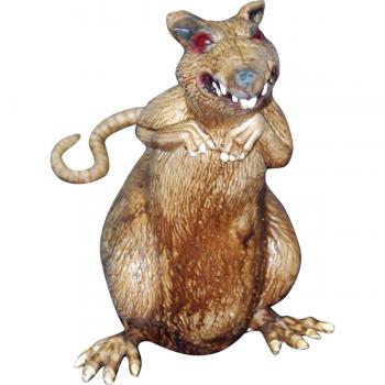 Rata Asquerosa - Figura Decorativa de Resina Craniums, Ideal para Halloween y Fiestas de Disfraces