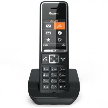 Gigaset Comfort 550 Iberia Teléfono Inalámbrico DECT Manos Libres Identificador de Llamadas Negro