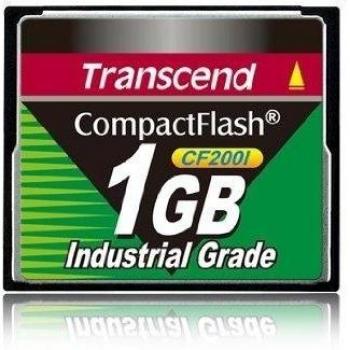 Transcend TS1GCF200I - Memoria Compact Flash de 1 GB, negro