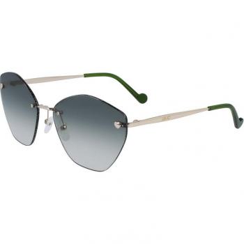 Liu Jo LJ153S 722 Women's Cat Eye Sunglasses Gold Size 62