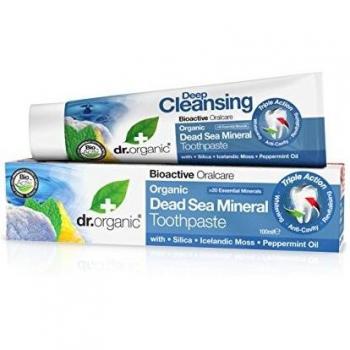 Dr. Organic Pasta Dental Minerales Del Mar Muerto 100Ml 1 Unidad 500 g