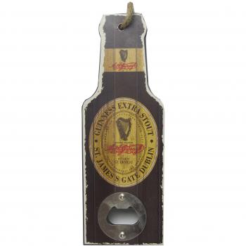 Guinness abrebotellas con extra Stout diseño de la etiqueta