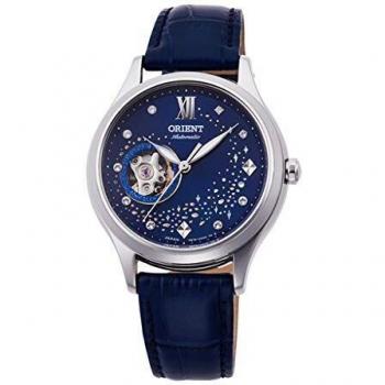 Orient unisex adult analogue automatic watch with leather strap raag0018l10b