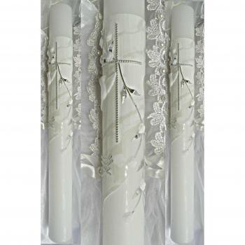 Bautizo Vela Vela de comunión Niño Niña 300/50 mm T de 694 Incluye beschriftung