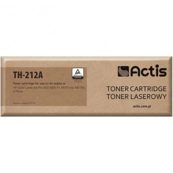 Tóner Actis TH-212A Amarillo - Compatible con Impresoras Láser