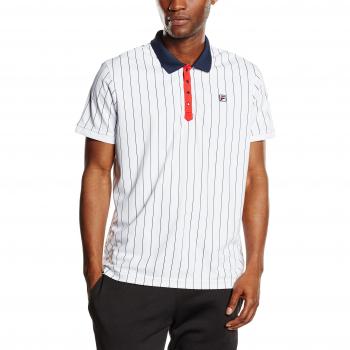 Fila torso-ropa Polo Stripe1 para hombre, colour blanco, L, FRM131011-010