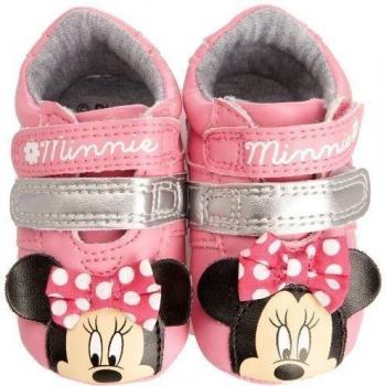 Padders Disney Minnie Trainer Bg - Patucos para bebé-niñas, color rosa, talla 0-3 Mo.