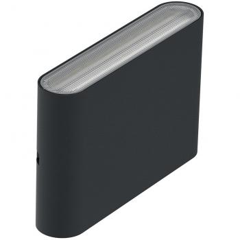 Lámpara de pared moderna para exteriores Jens - 6W, color negro, 3000-5700K, IP65