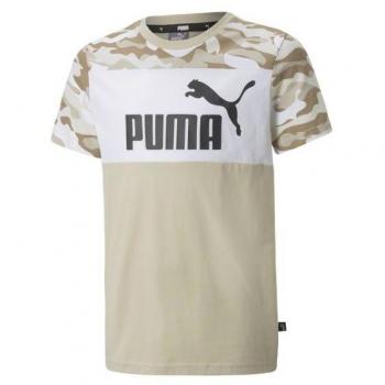Camiseta Puma Essentials+ Infantil Camo