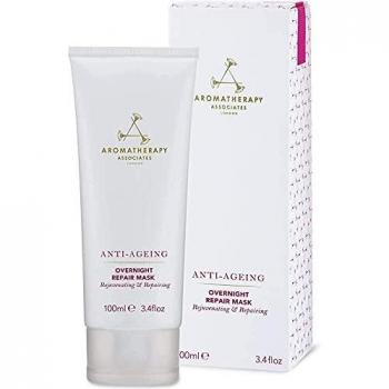 Aromatherapy Associates Anti-Ageing Overnight Repair Mask 100ml, A deeply nourishing anti-ageing face mask that helps to smooth out lines and firm the skin, treating you to an overnight facial.