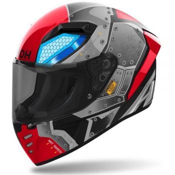 Casco Integral Airoh Connor Bot XS (53-54) - Diseño Brillante y Aerodinámico