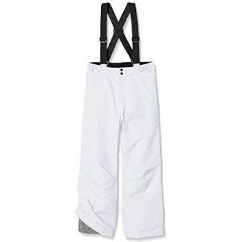 Dare 2b Kid 's Whirlwind - Pantalones para la nieve, Infantil, color blanco, tamaño 7 - 8 Years