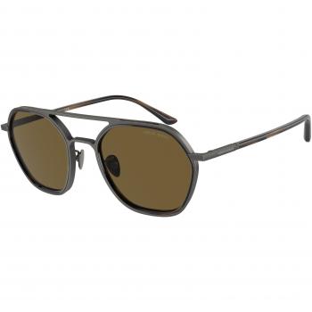 Giorgio Armani Sunglasses AR 6145 Brown Male Size: 53 MM