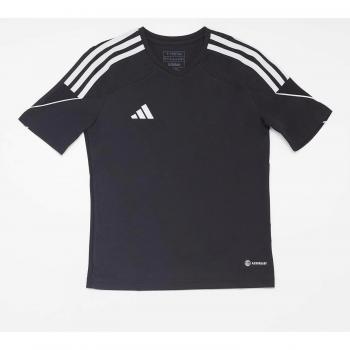Camiseta Manga Corta Adidas Tiro 23 Negro niño