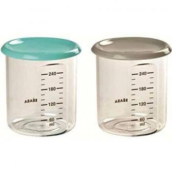 Set de 2 Tarritos de conservación Beaba 240ml de tritan