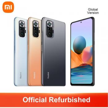 Xiaomi Redmi Note 10 Pro Smartphone 6GB RAM 128GB ROM 6.67 AMOLED Display Dual SIM NFC 108MP Camera Gris Ónix [Versión en Español]