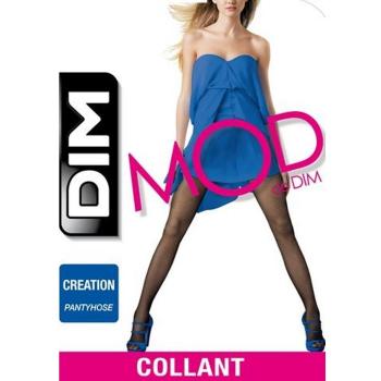 DIM Style Panty Fantasía rejilla Medias, Mujer, Negro