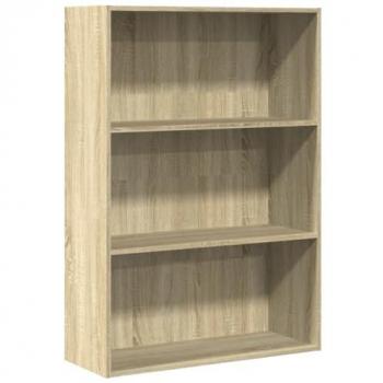 Estantería de madera de ingeniería roble Sonoma 80x30x114 cm
