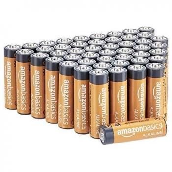 Amazon Basics - Pilas alcalinas AA de 1,5 voltios, gama Performance, paquete de 48