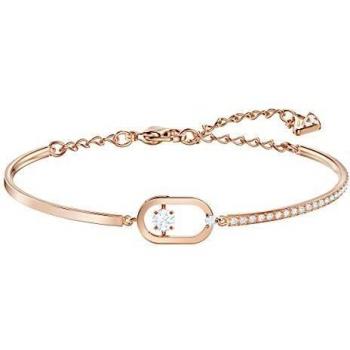 Swarovski North Bracelet, White, Rose Gold Tone Plated