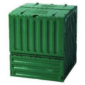 Compostador 400lt verde h/l/a 83x70x70
