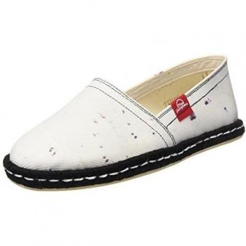 Miss Hamptons Stracciatella - Alpargatas para mujer, color blanco, talla 40