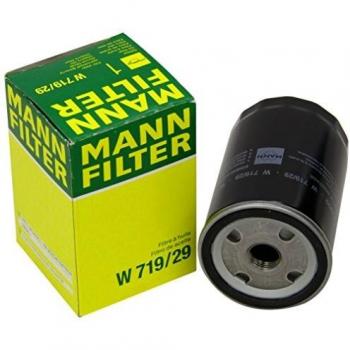 Original MANN-FILTER Filtro de aceite W 719/29 – Para automóviles