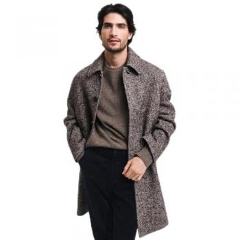 Gant - Jersey de hombre de cuello redondo y corte relaxed, Jersey de cuello redondo Gant Blend