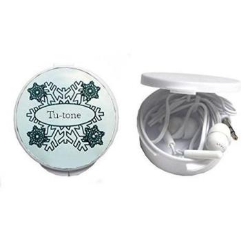 Auriculares in-ear en una caja personalizada con Tu-tone