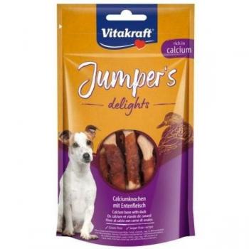 Snack Vitakraft Jumpers Delights Pato y calcio para perros - 80 gramos
