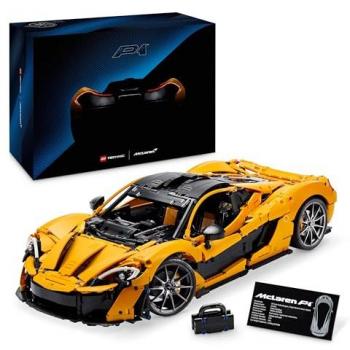LEGO Technic McLaren P1 42172, Set de Construcción, Maqueta de Coche a Escala para Adultos, Hipercoche de Carreras, Kit de Maquetas, Regalo para Hombres, Mujeres, Padres