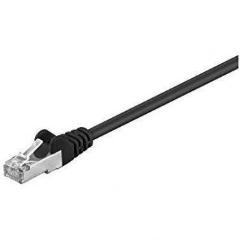 Cable de red Cat 5e SF/UTP RJ45 1,5m negro