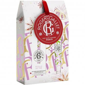 Roger & Gallet Feuille de Thé Christmas Gift Set 2023 Eau de Toilette 100ml + Hand Cream 30ml
