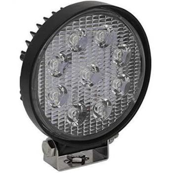 Sealey LED3R 27W LED Round Work Light with Mounting Bracket