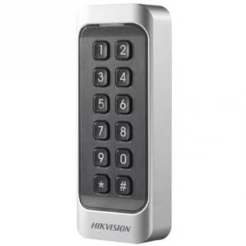 Hikvision DS-K1107AEK Lector de Tarjetas y Control de Acceso Electrónico con Teclado Metálico