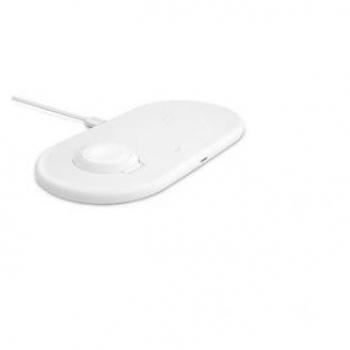 Base Carga Inalámbrica 2en1 7,5W+10W (Watch+iPhone) - Blanco