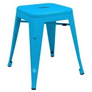 Regalos Miguel - Taburetes Pequeños - Taburete Torix Pequeño - Azul Celeste - Envío Desde España