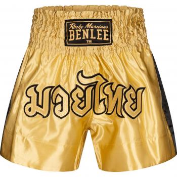 Benlee Goldy Boxing Shorts - Gold/Black, XL, Male