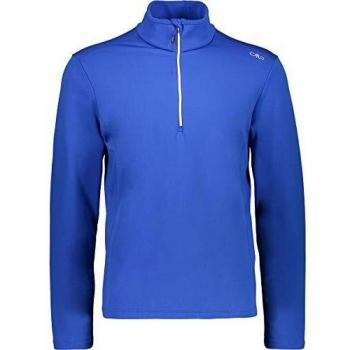 CMP Sudadera de Polar Suéter Man Sudadera Blau Transpirable Elástica Cálidos Ajustado