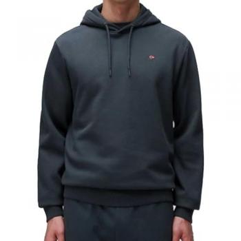 Napapijri Balis Dark Grey Hooded Sweatshirt for Men - XL