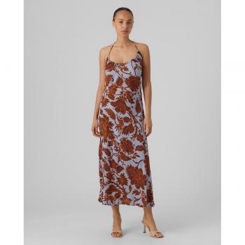 Vero Moda - Vestido midi anudado al cuello
