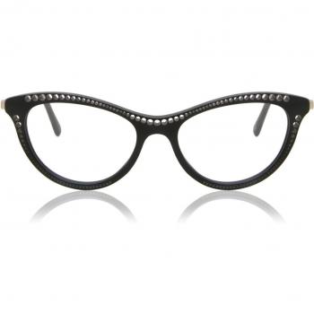 Cat Eye Full Rim Plastic Women’s Prescription Glasses Online Black Size 50 - Free Lenses - Blue Light Block Available - SmartBuy Collection